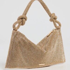 CULT GAIA HERA NANO SHOULDER BAG IN SAND DOLLAR